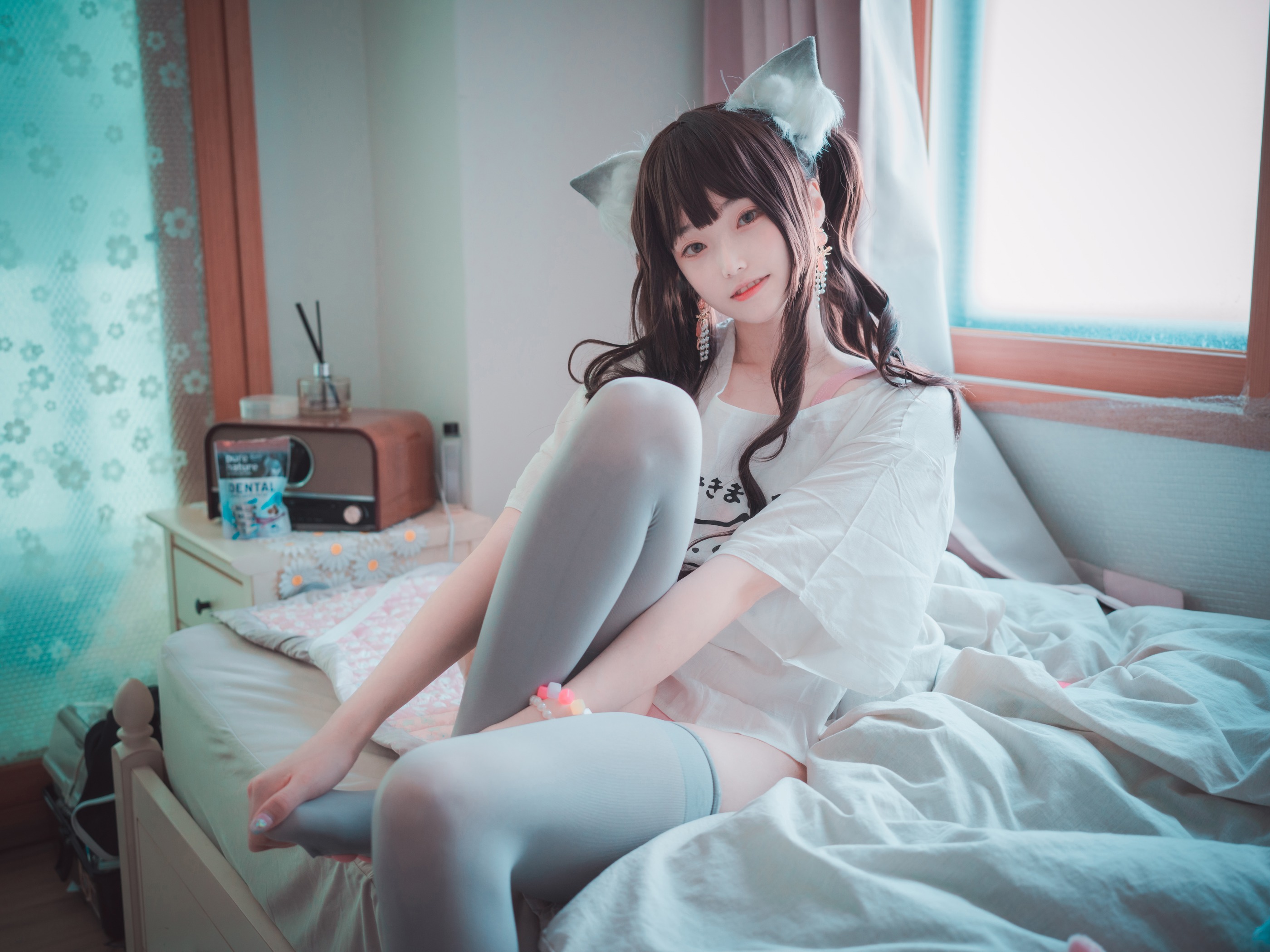 图片[1]-Bambi – NO.069 DJAWA The cat I picked up turned into a girl [197P]-XikXak